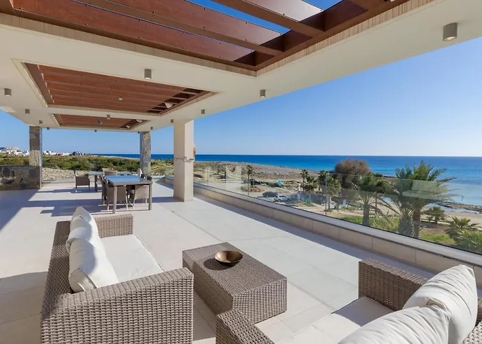 Villa Palace Of Mediterranean Beachfront Ayia Napa