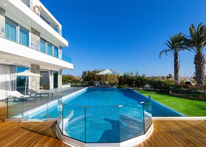 Palace Of Mediterranean Beachfront Villa Ayia Napa